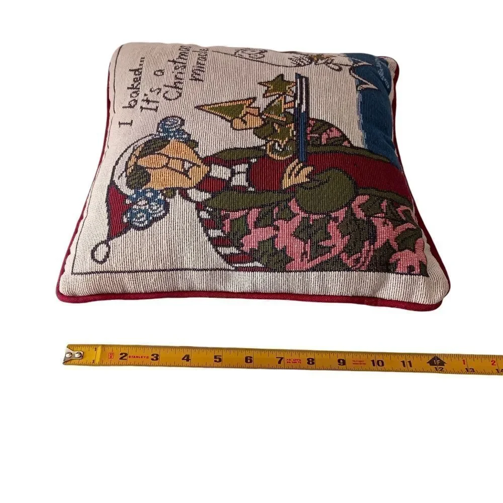 Hallmark Shoebox Maxine Pillow I baked... It's a‎ Christmas Miracle Tapestry